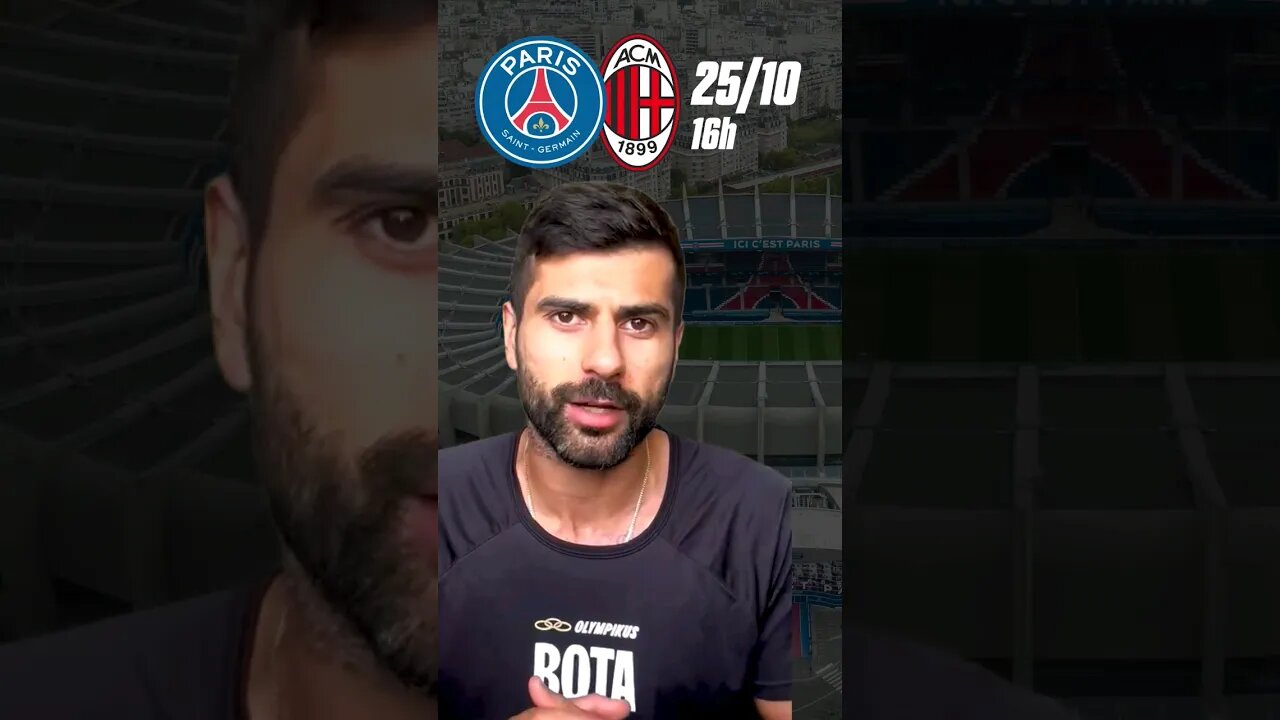 Palpite: PSG x Milan | 25/10/2023 | Champions League