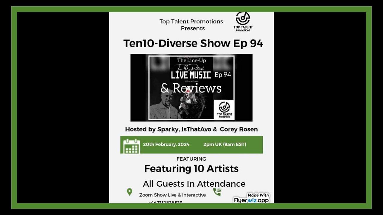 Sparky's TTP-Diverse Show Ep 94