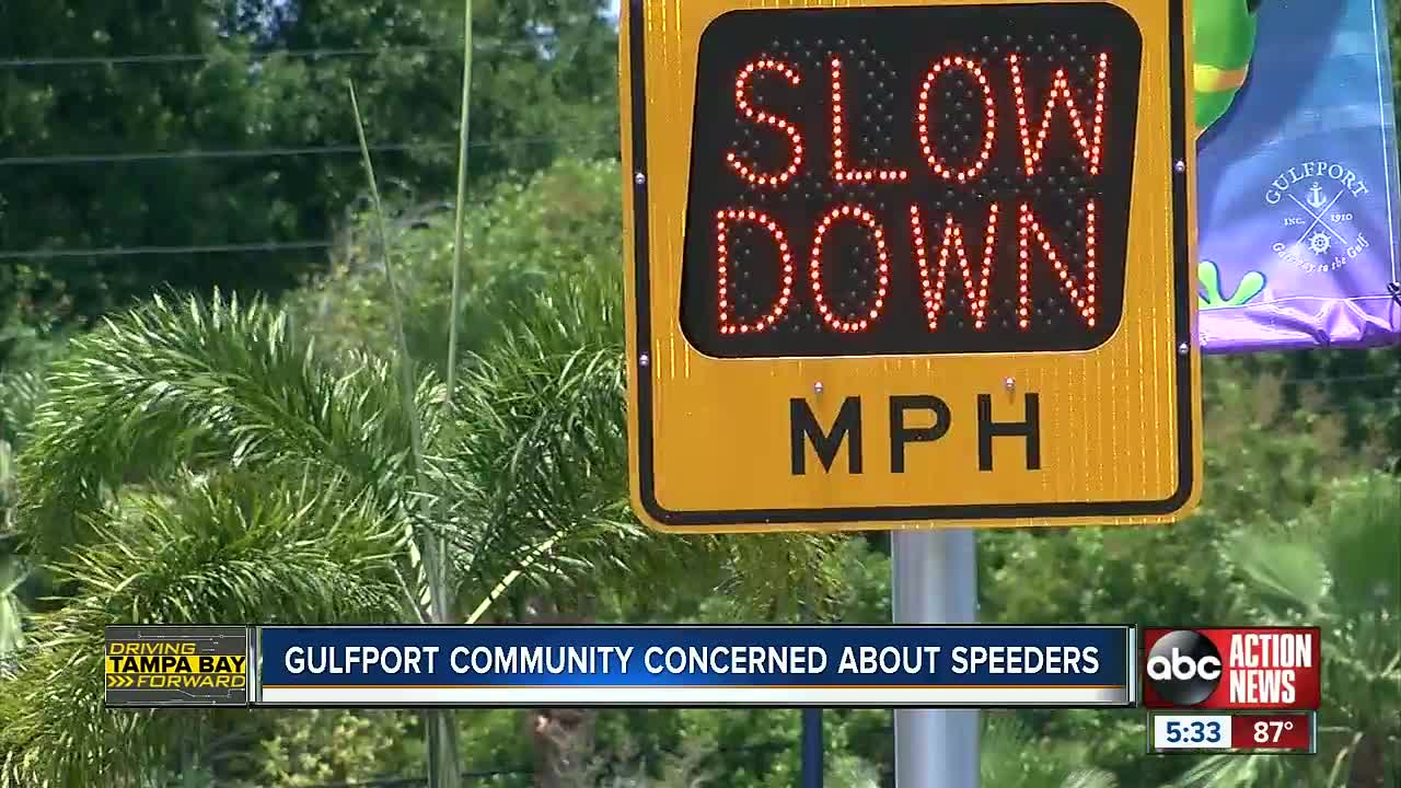 Gulfport community concerned about speeders