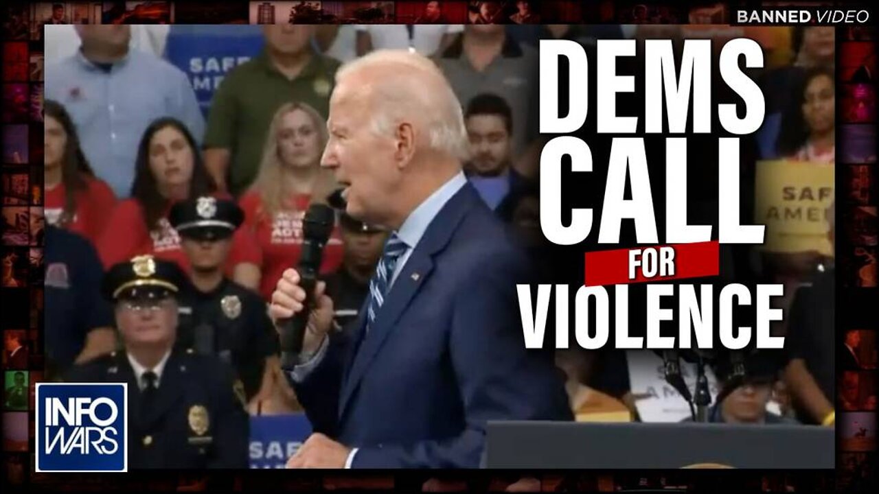 VIDEO PROOF: Alex Jones Responds to Dems Calls for Violence