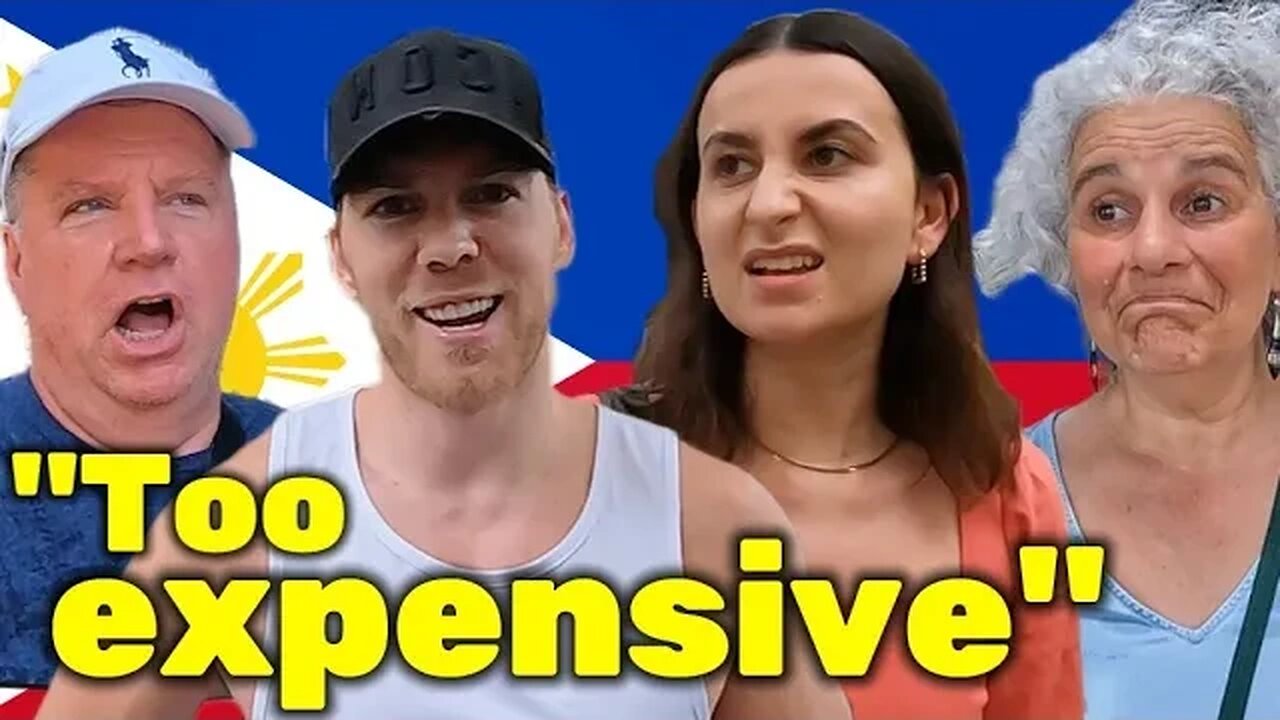 Foreigners first impressions of the Philippines 🇵🇭(Manila street interviews)