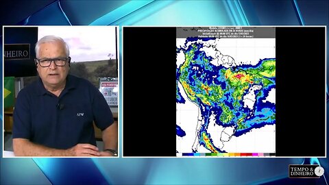 Previsão do tempo mostra chuvas volumosas para SP, PR e MS, mas longe do Rio Grande do Sul