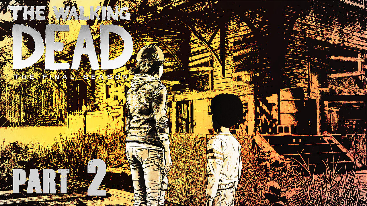 The Walking Dead The Final Season Ep 1 - "Done Running" - Part 2