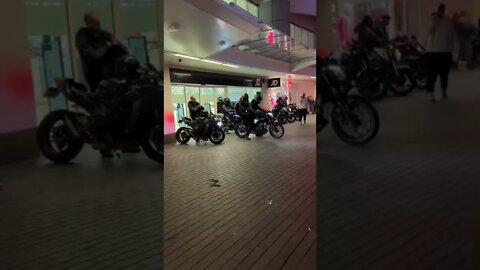 MOTORBIKES REVVING