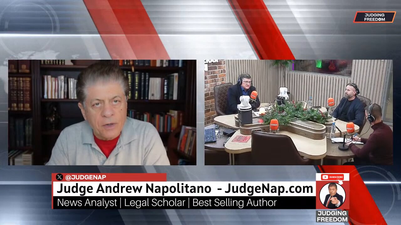 Judge Napolitano & Scott Ritter: Report from Russia & Donbass