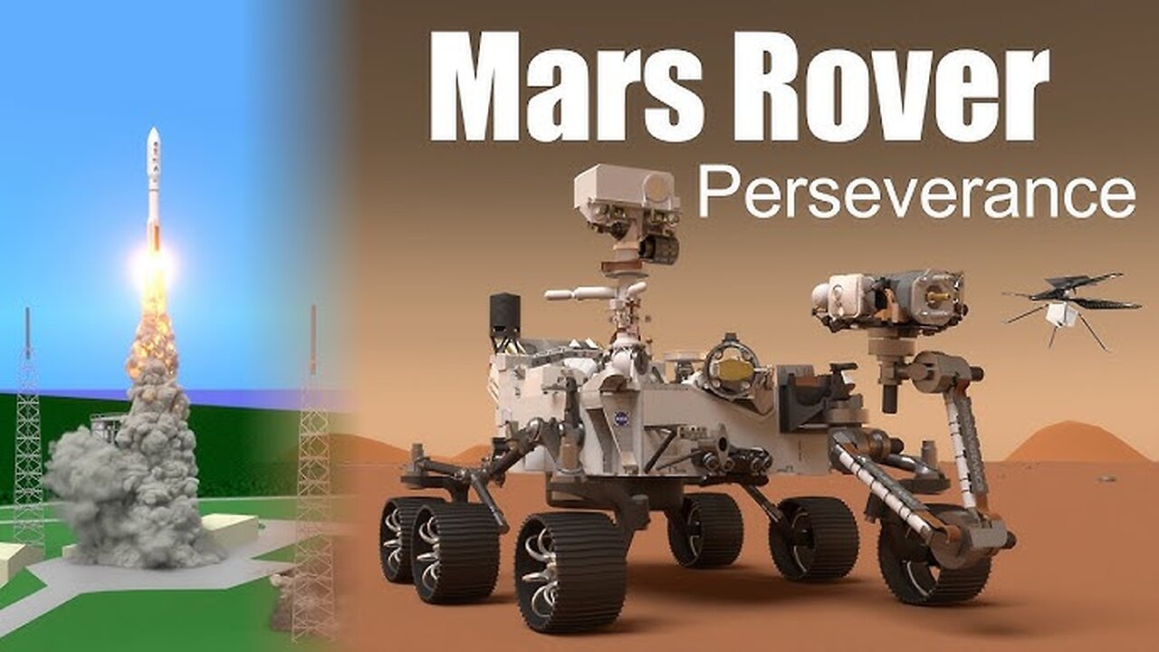 Perseverance Rover’s Descent and Touchdown on Mars (Official NASA Video)