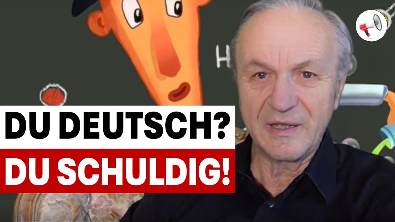 DU DEUTSCH? DU SCHULDIG! | Dr. Josef Thoma - Satire