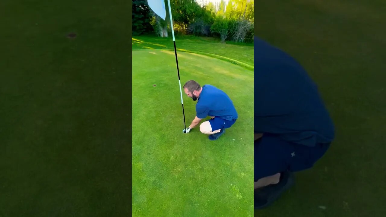 Hole in one…? 🏌️‍♂️⛳️