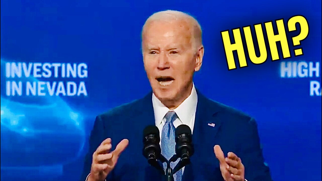 BIDEN: "Over a billion three hundred million trillion three hundred million dollars!" 🤦‍♂️