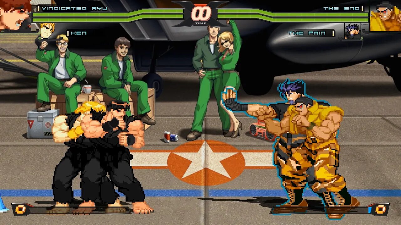 MUGEN - Vindicated Ryu & Vindicated Ken vs. The End & The Pain - Download