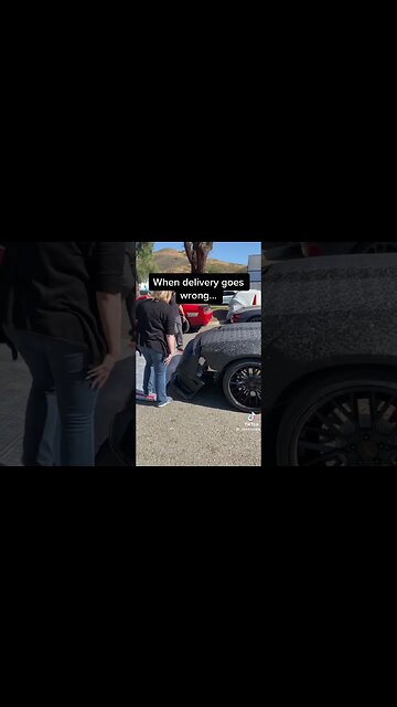 Hellcat delivery fail 🏎️🫣