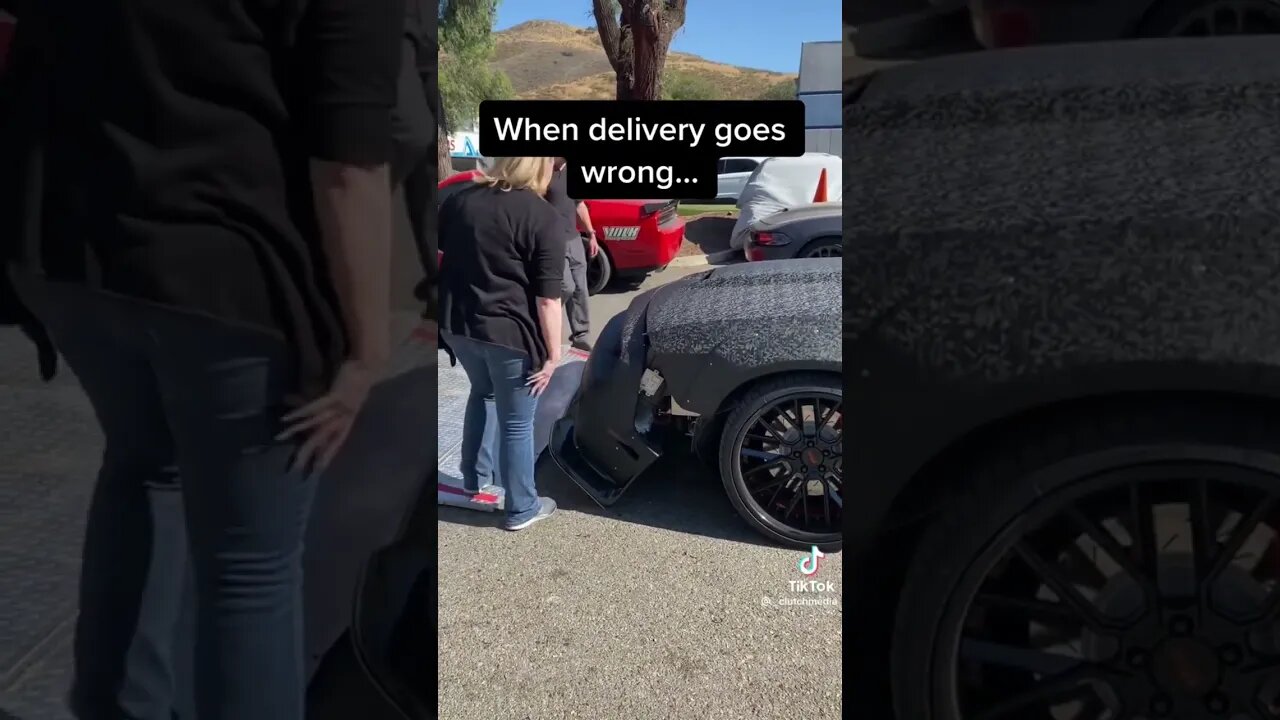 Hellcat delivery fail 🏎️🫣