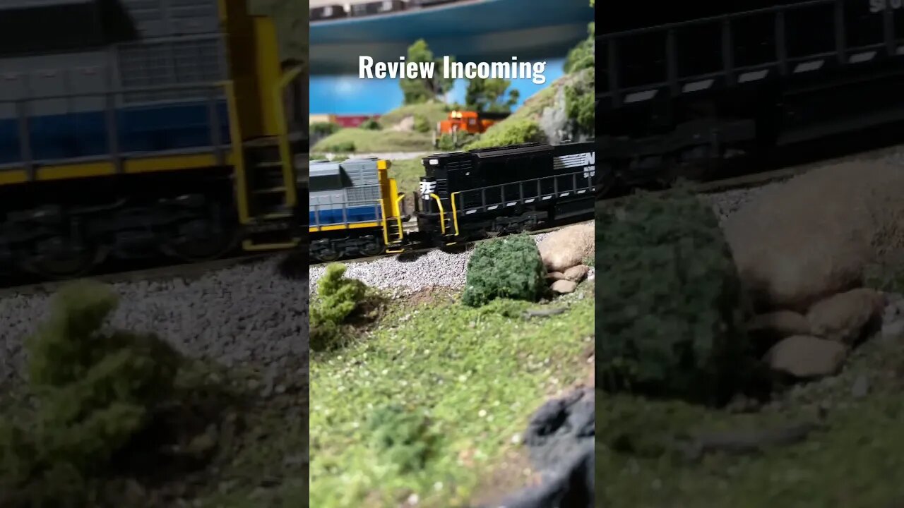 SD80Macs headed to the crew change. Review Incoming g