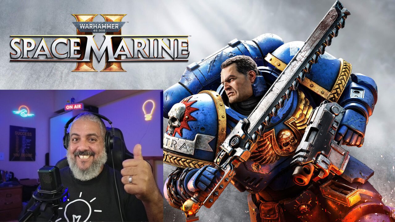 Scattered Reactions - Space Marine 2 Gameplay Trailer Review