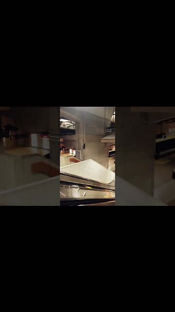 Cathedral-like Bonaventure Metro #montreal #traintravel #viralvideo #travel