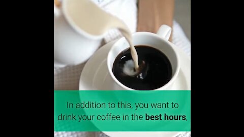 Best Time Of Day To Drink Coffee - Weight Loss Coffee!