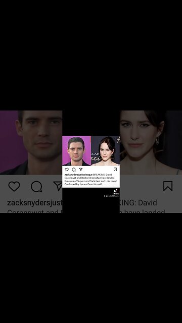 DAVID CORENSWET CONFIRMED IS SUPERMAN 🦸‍♂️