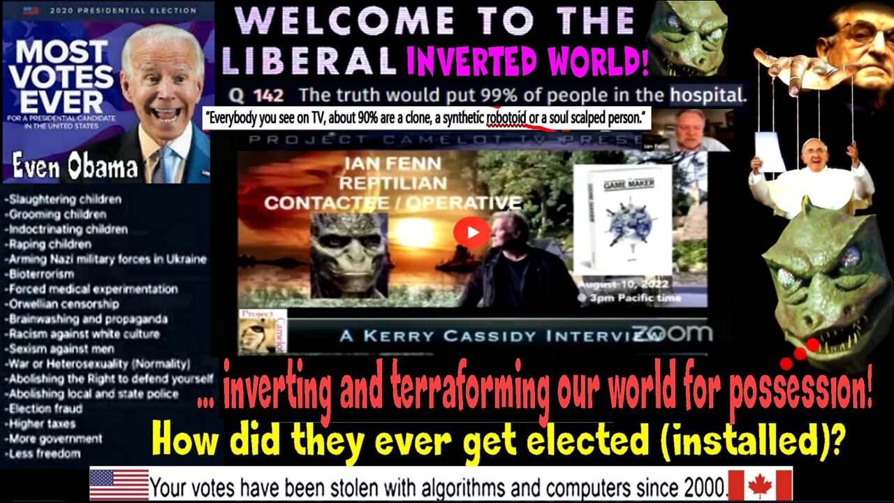 Kerry Cassidy interviews Ian Fenn - Reptilian Contactee (see description for more info)