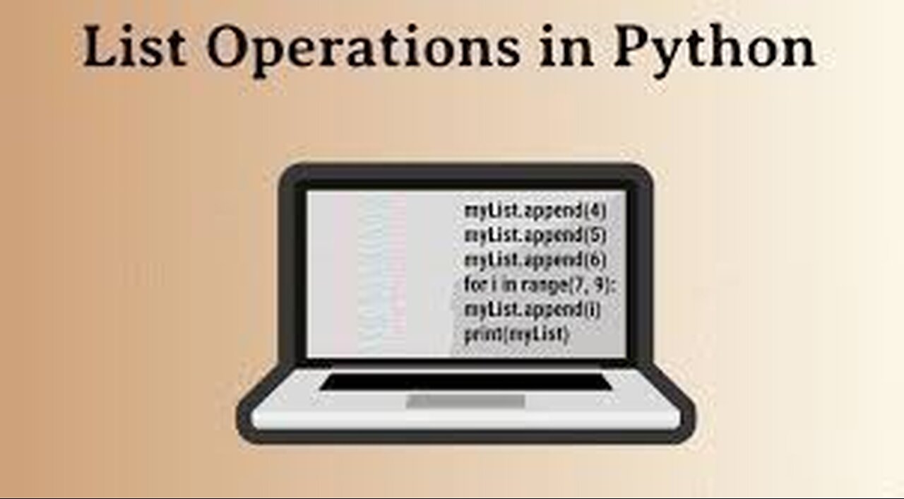 8. Python: List Operations in details