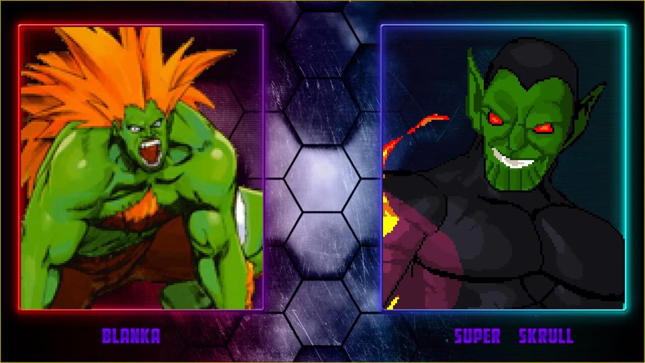 Mugen: Blanka vs Super Skrull