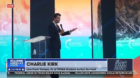 "We do not want the same thing, and we don't have different ways of getting there." - Charlie Kirk