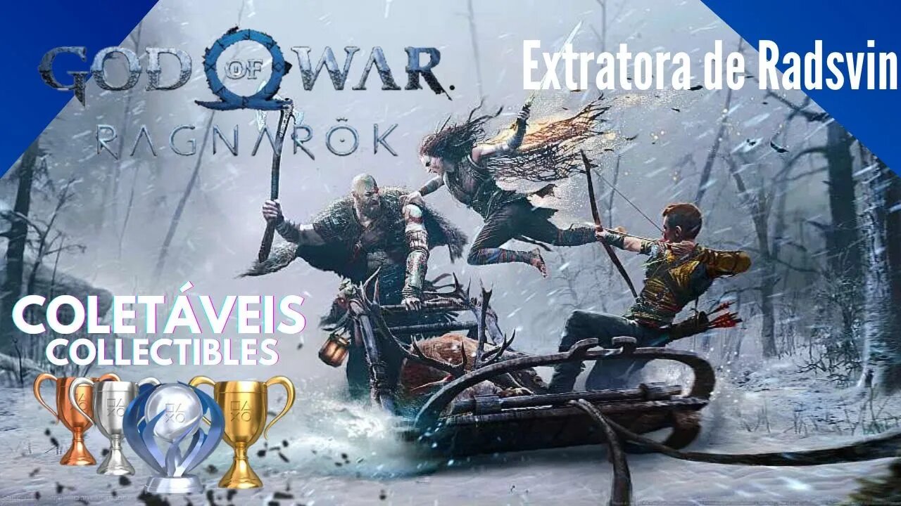 God Of War: Ragnarök: Extratora de Radsvin | COLETÁVEIS | COLLECTIBLES | 4k-PTBR #8