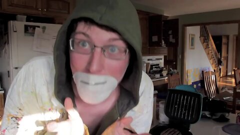 The INTENSE Artist Makes a Cheeseburger