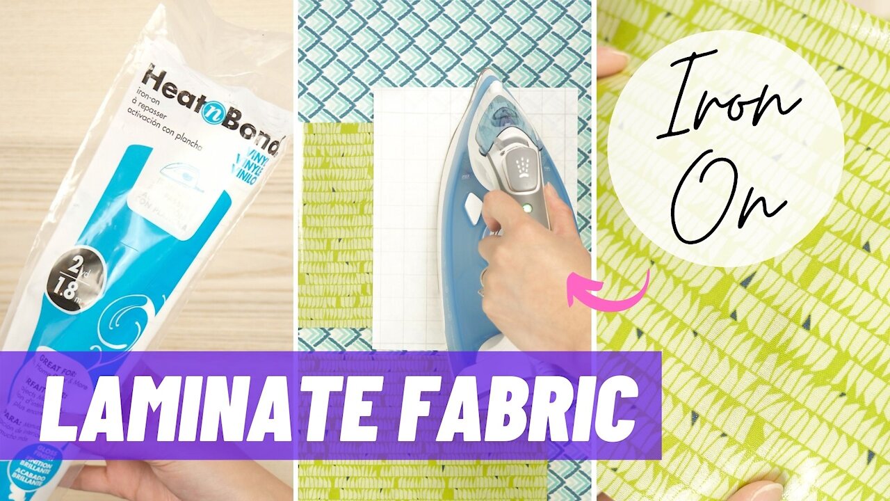 Laminate Your Own Fabric with Iron-On Vinyl - Cheaper Than Buying? *Not Sponsored*