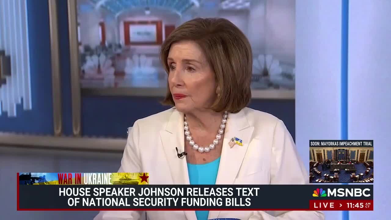 Pelosi: Trump Is ‘Palsy-Walsy’ with Putin