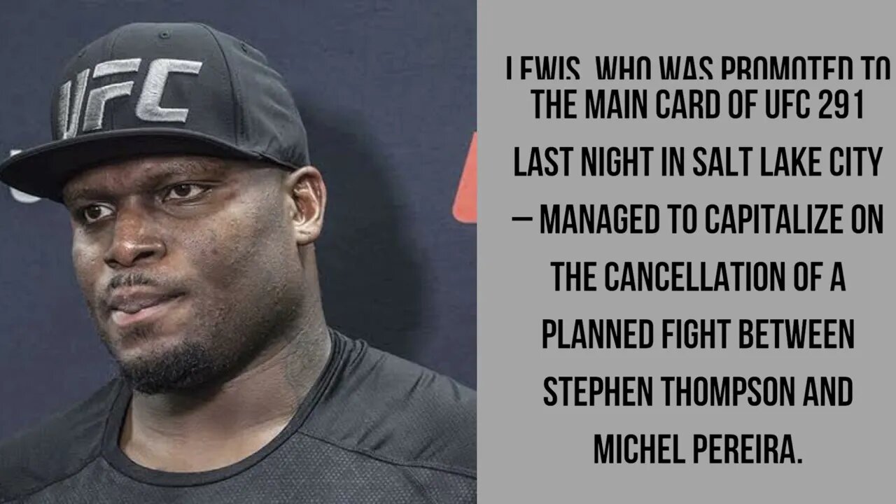 Fans want DerrickLewis to match FrancisNgannou in the PFL after his stunning knockout victory in UFC