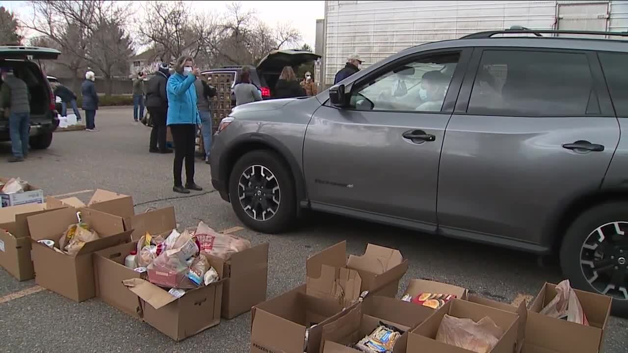 Food Bank of the Rockies rushes to get food to families in need ahead of the snowstorm