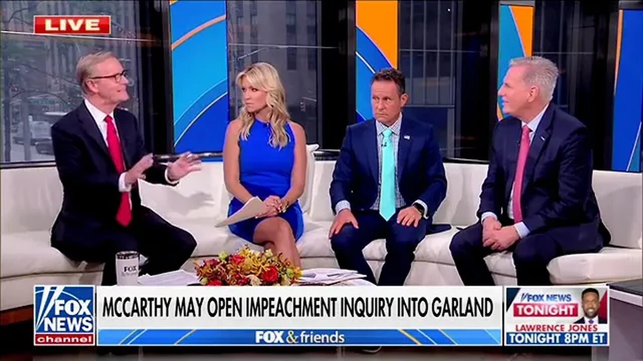McCarthy: If IRS Whistleblower Allegations Are True, We'll Start Impeachment Inquires on AG Garland
