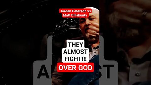 Did Dillahunty Almost Punch Jordan Peterson? #mattdillahunty #jordanpeterson #jordanpetersondaily