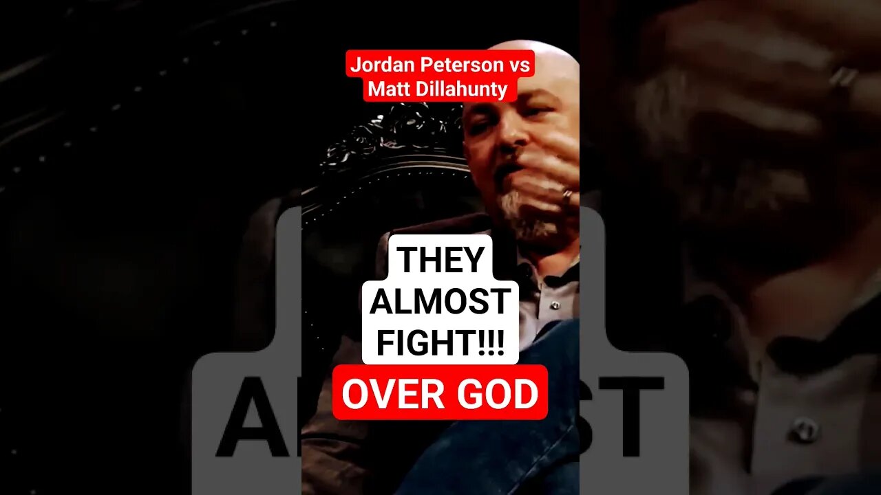 Did Dillahunty Almost Punch Jordan Peterson? #mattdillahunty #jordanpeterson #jordanpetersondaily