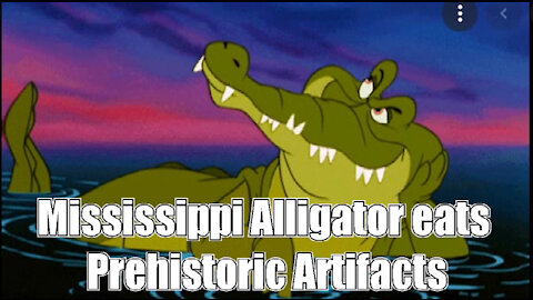 Mississippi Alligator eats Prehistoric Artifacts News Of The Bizarre