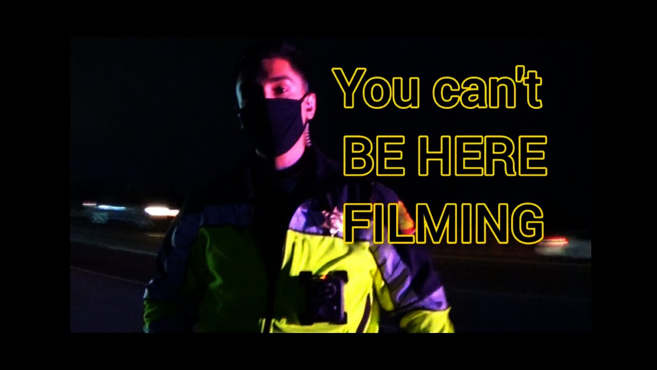 WATCH COP CRY so hard when PEOPLE films him EXTORTING on the FREEWAY