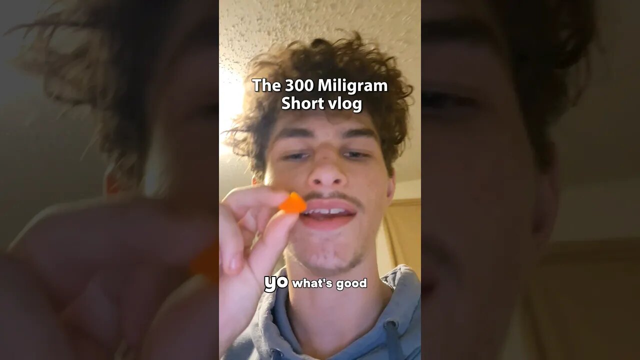 Short Vlog :) Join me for this 300Mg Edible Experience🍃🍬