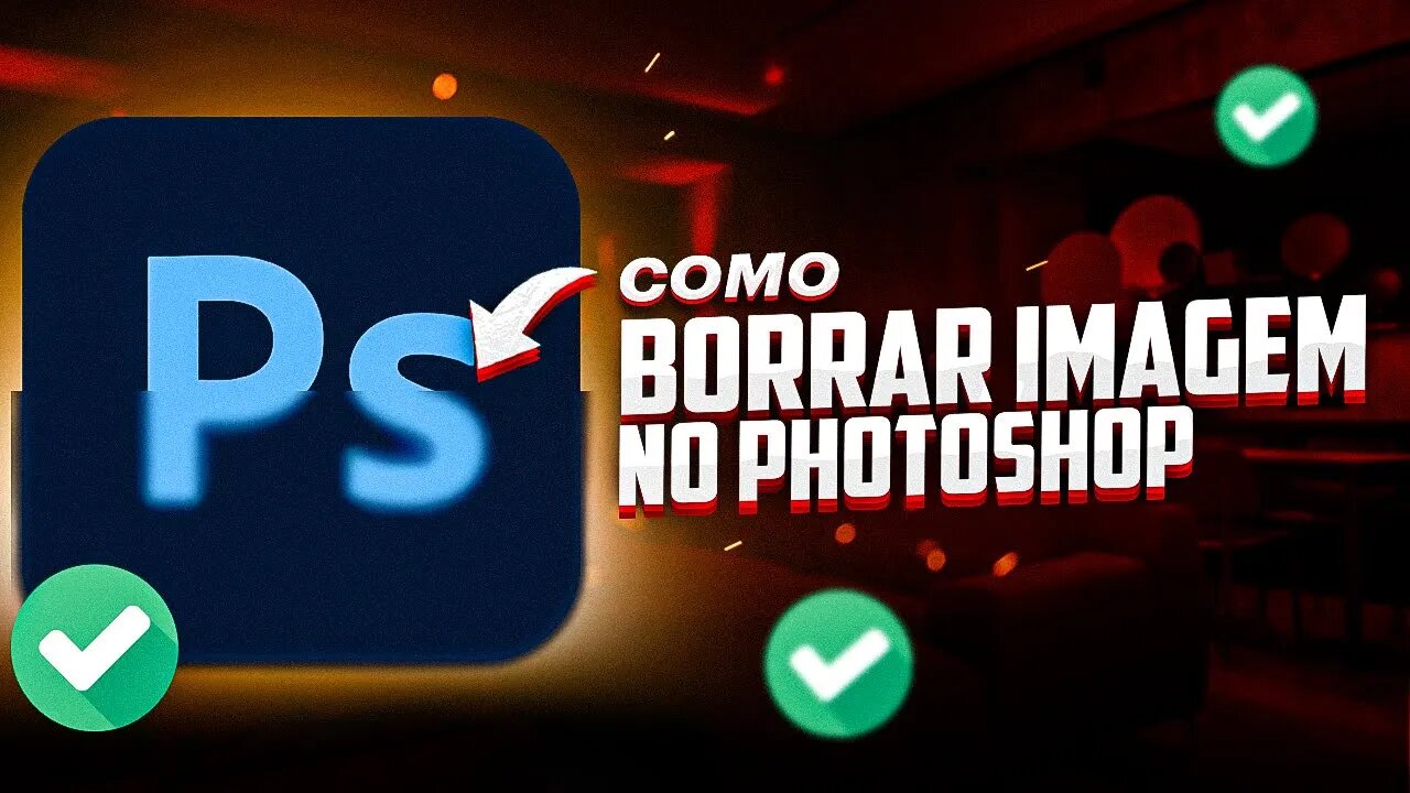 Como BORRAR IMAGEM no PHOTOSHOP