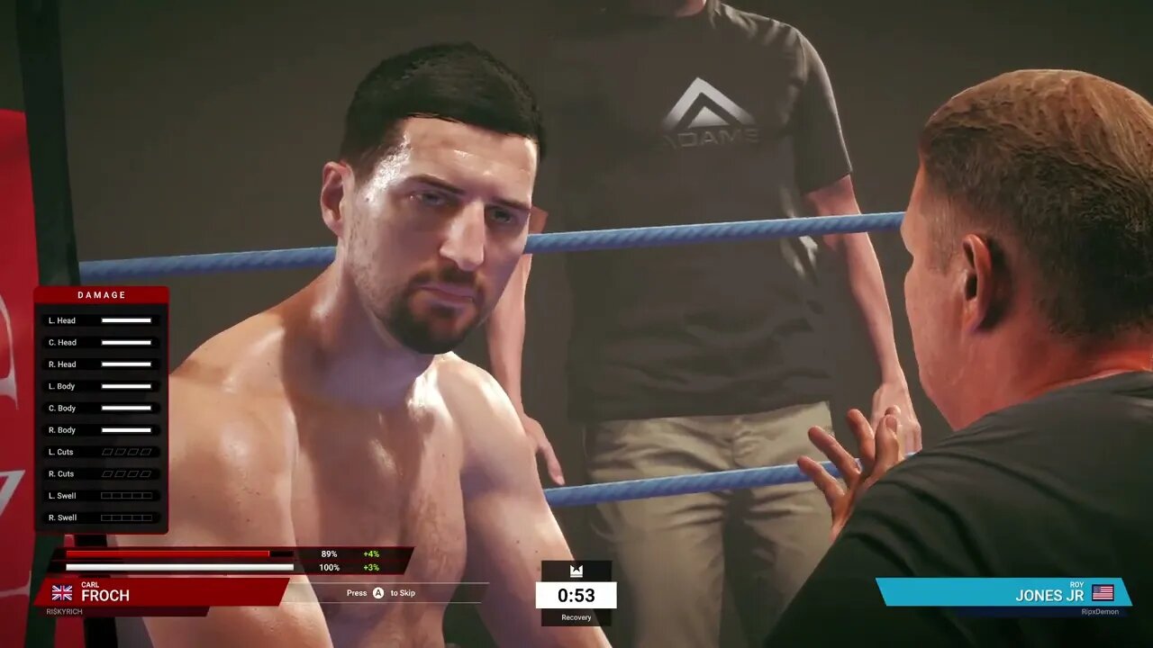 Undisputed Online Gameplay Roy Jones vs Carl Froch