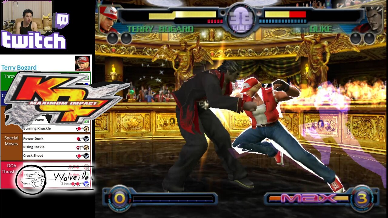 (PS2) KOF Maximum Impact - 01 - Terry Bogard - Normal Mode