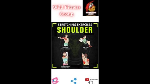 🔥Shoulder stretch🔥#fitness🔥#wildfitnessgroup🔥#shorts🔥