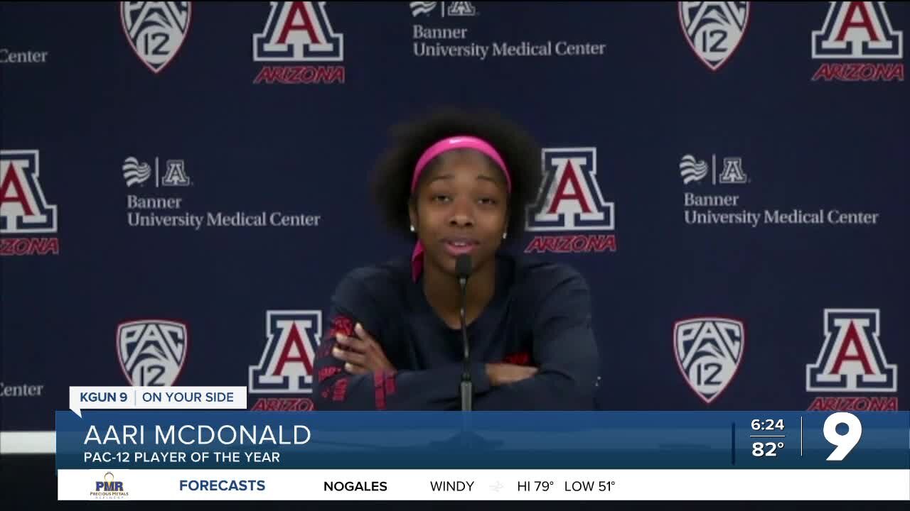 Aari Mcdonald looking forward to WNBA draft