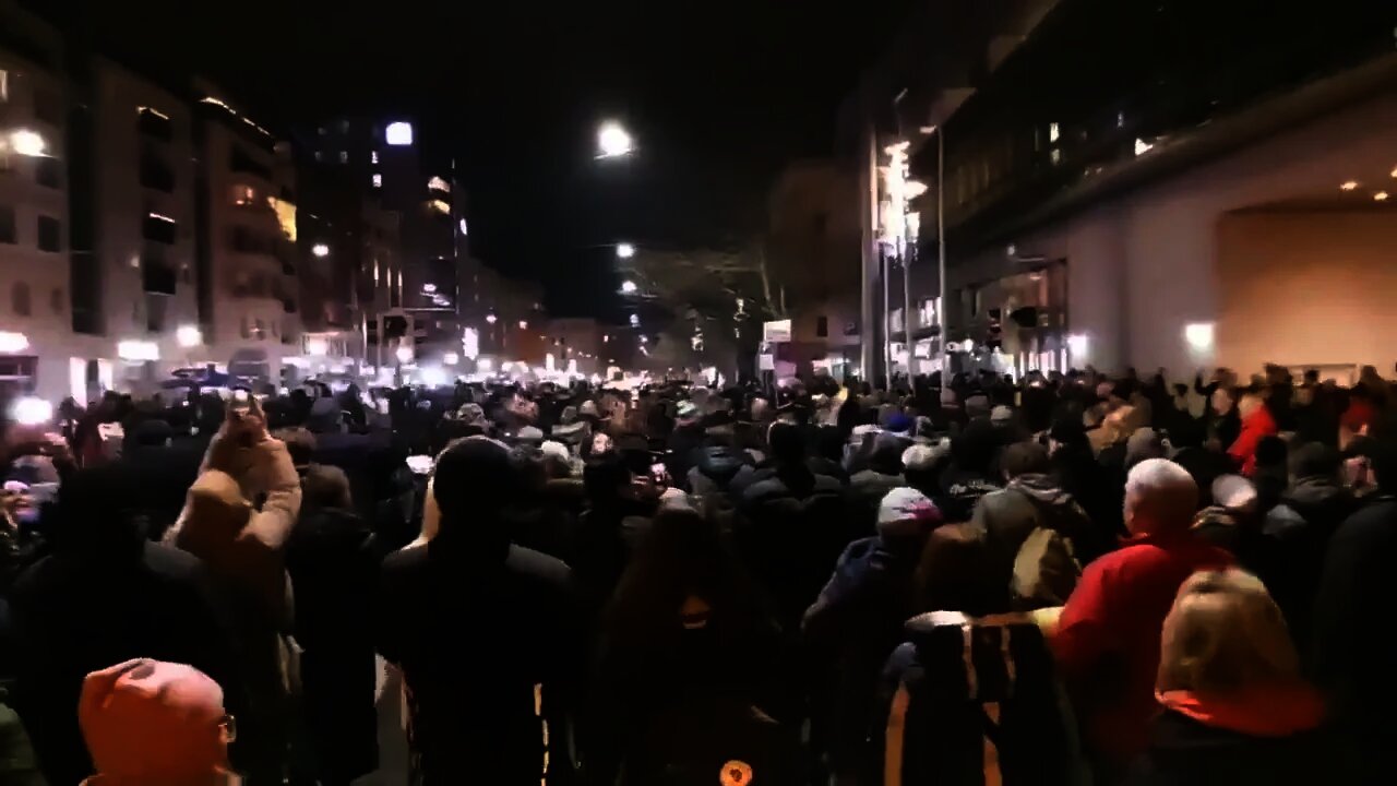 GERMANY - Protesters In Magdeburg Chant "Resistance, Resistance!" In Opposition To Mandates