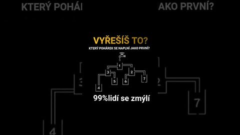 Malý IQ TEST! Který POHÁREK se naplní jako PRVNÍ!? Znáš SPRÁVNOU odpověď!? #funny #shorts #iqtest