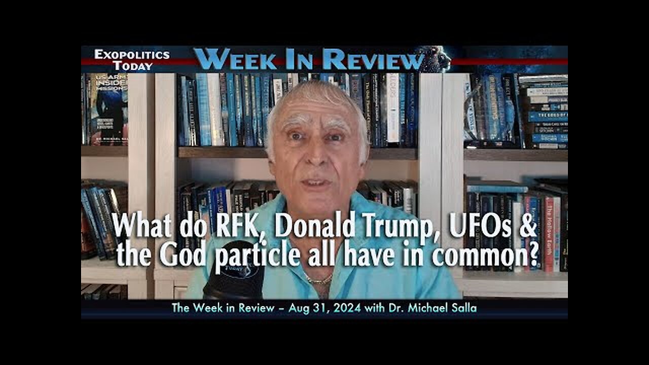 What do RFK, Donald Trump, UFOs & the God particle all have in common?