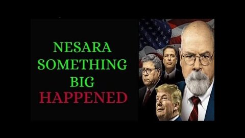 NESARA SOMETHING BIG HAPPENED - TRUMP NEWS