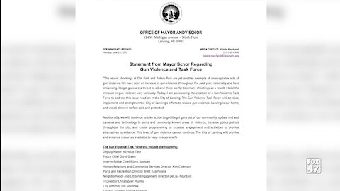 City of Lansing gun violence task force