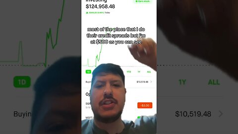I love selling options! Especially the Green Day’s 😍 #optionstrading #stocks #stockmarket