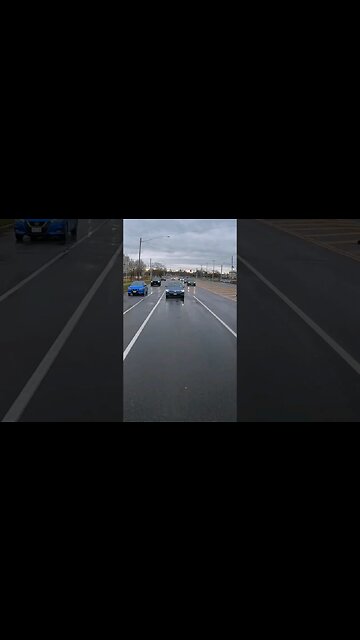 navigating 40MPH stroad #cycling #transportation #rochesterny