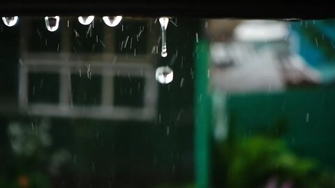 Raindrops patter against the window, providing a soothing melody to calm the soul.